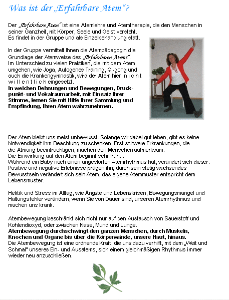 Prospekt: Der "Erfahrbare Atem" - Seite  3